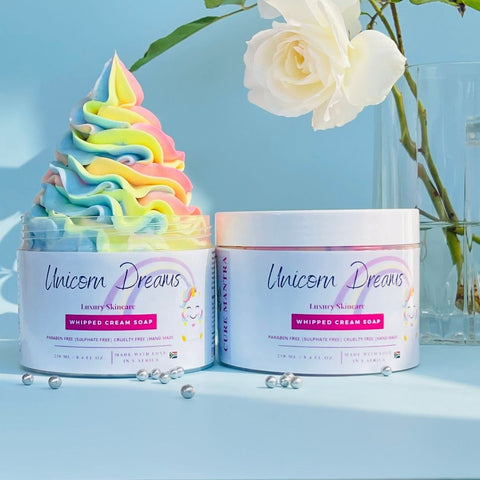 Unicorn dreams whipped soap