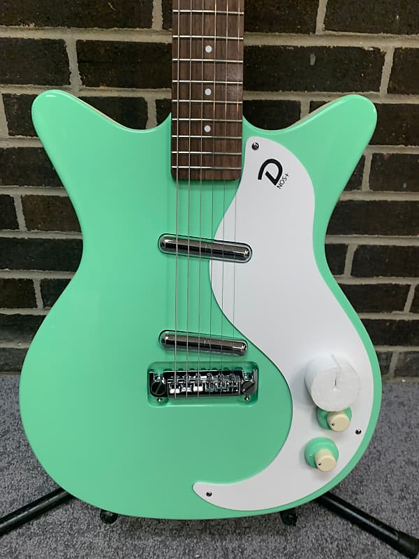 Danelectro 59 MOD New Old Stock Plus Electric Guitar Seafoam Green BRAND NEW w/FREE Cable