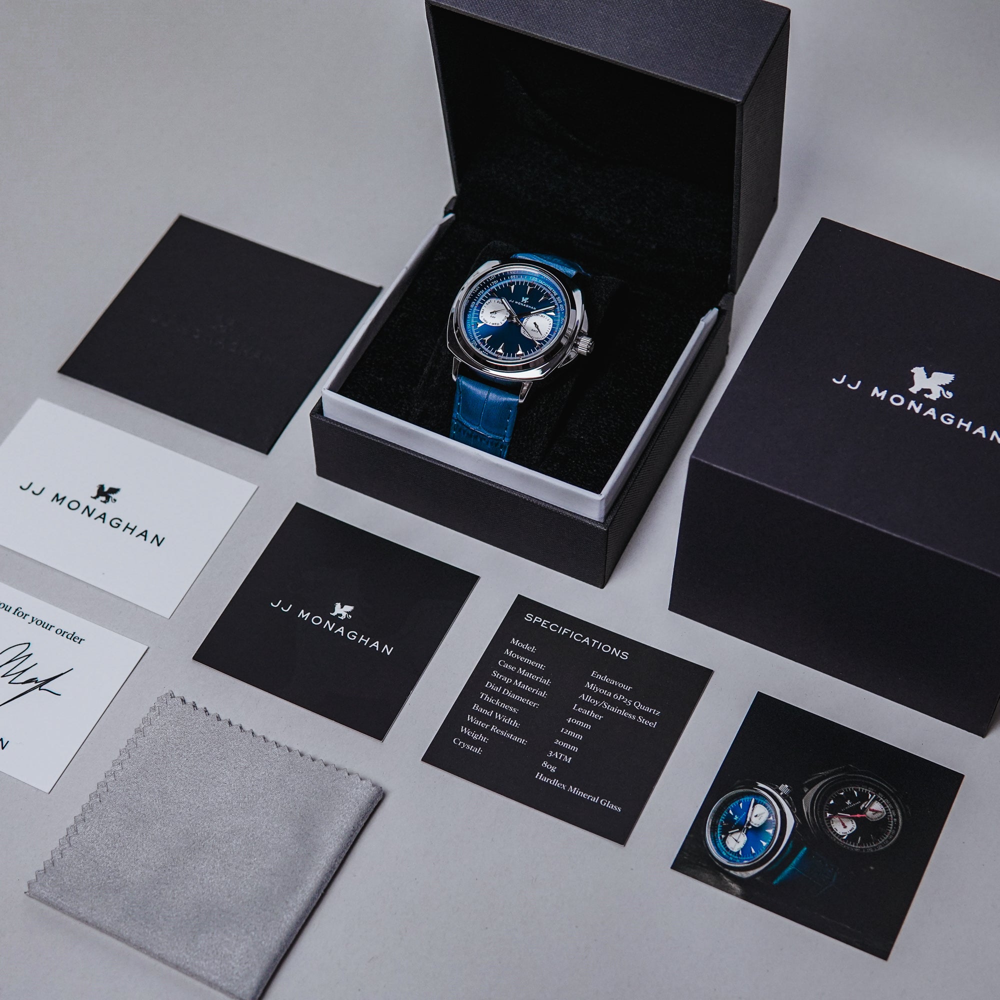 JJ Monaghan Watches | Premium Scottish Watches & Chronographs