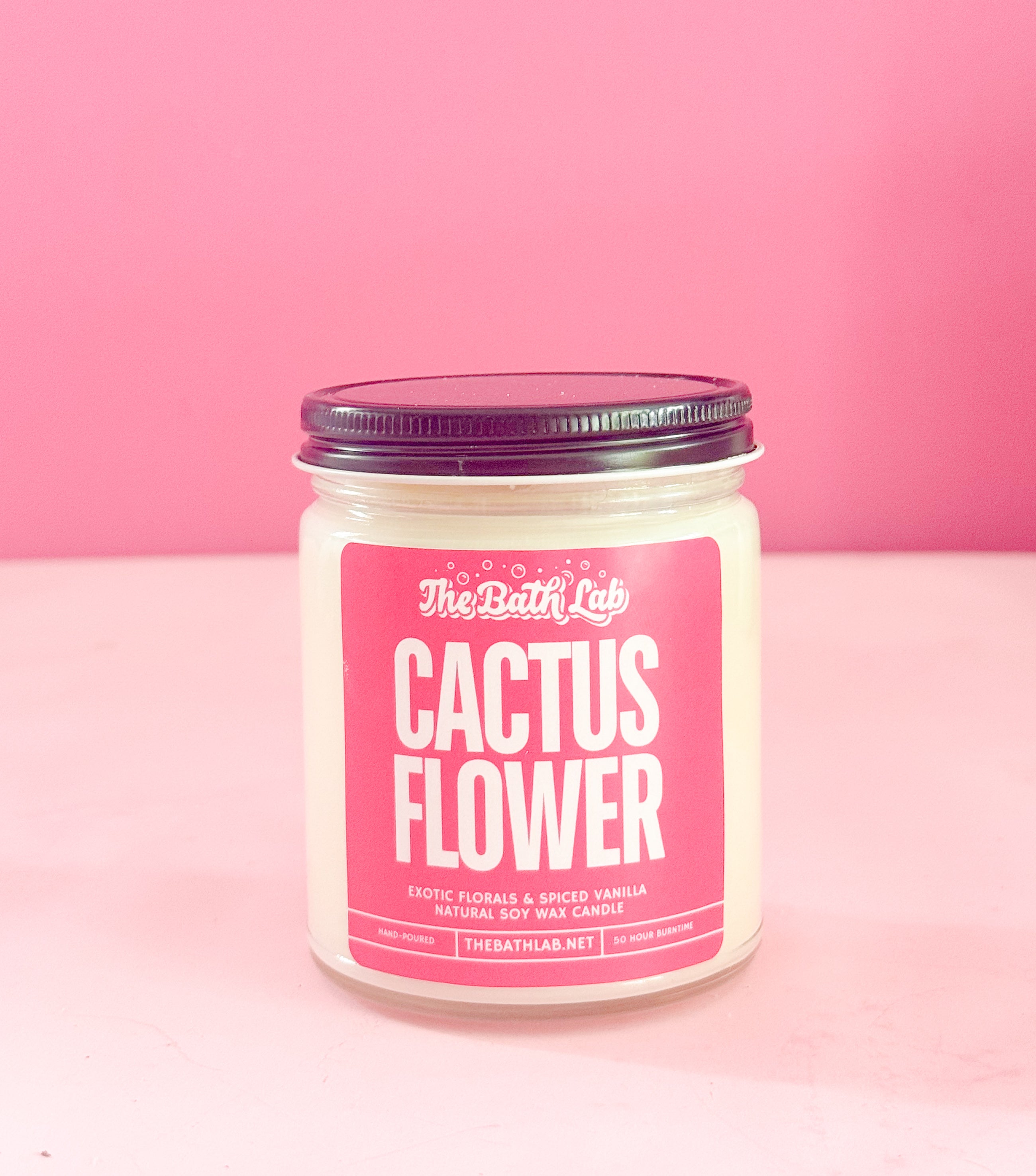 Cactus Flower Soy Candle