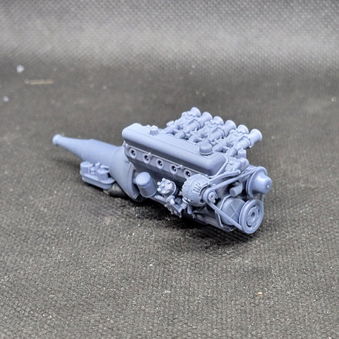 Blown 572 BBC model engine resin 3D printed 1:24-1:8 scale