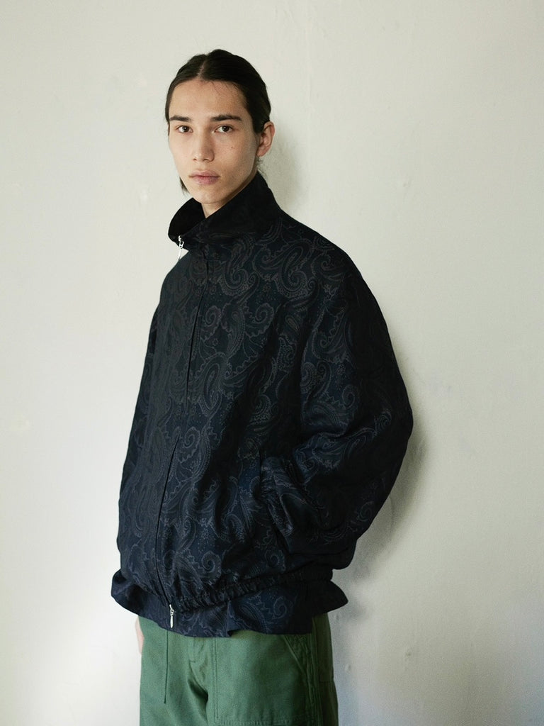 supernova. Track jacket-Paisley jacquard トップス シャツ トップス