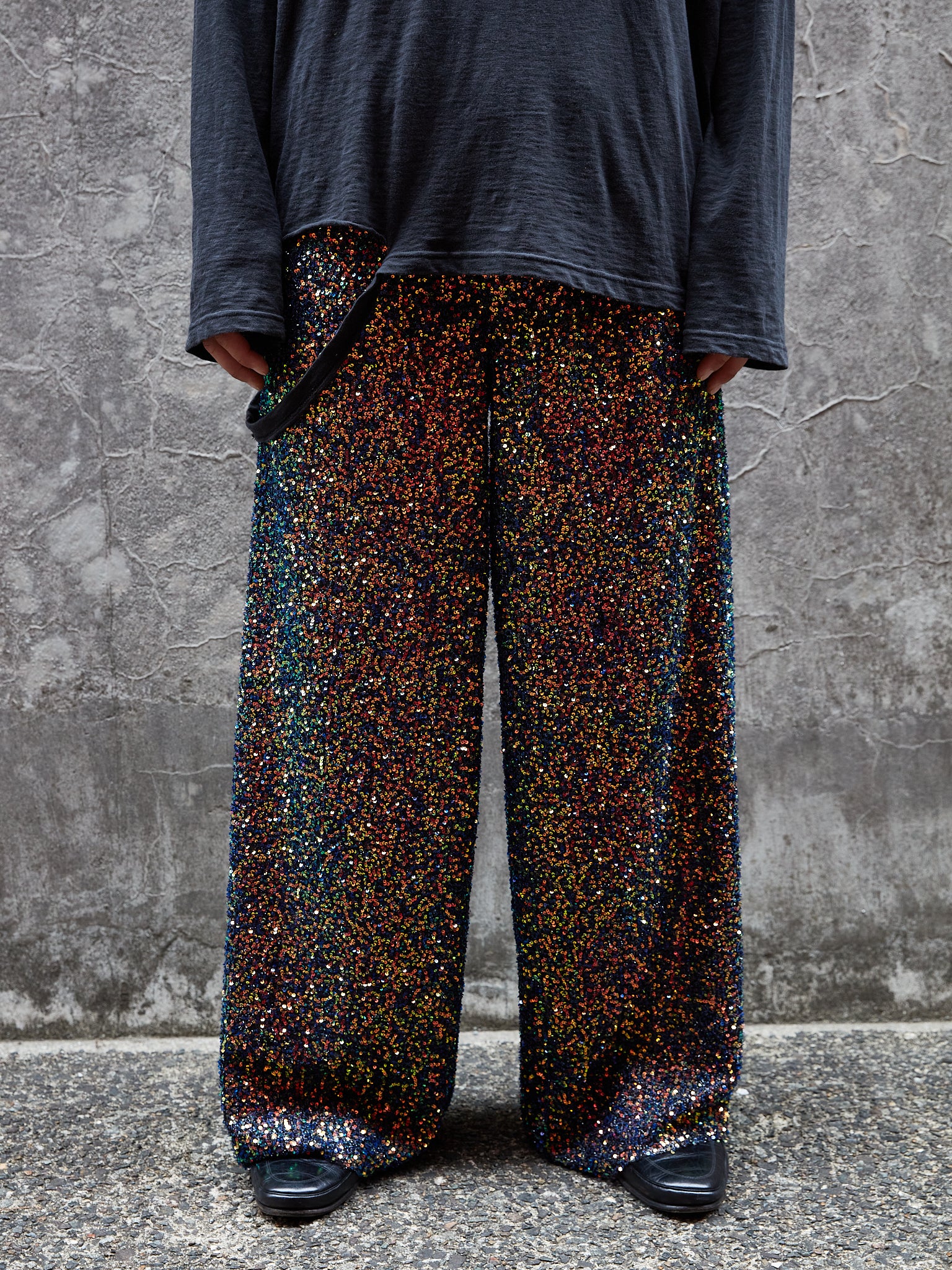 MASU 23SS DISCO BAGGY EASY PANTS-