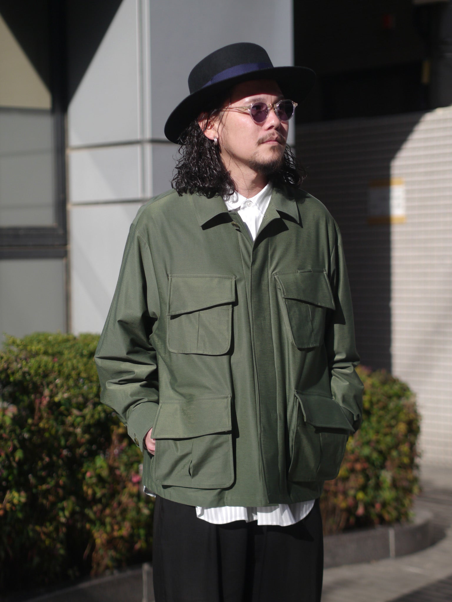 KANEMASA / Typewriter High Gauge Jersey Fatig Jacket – PRANK STORE