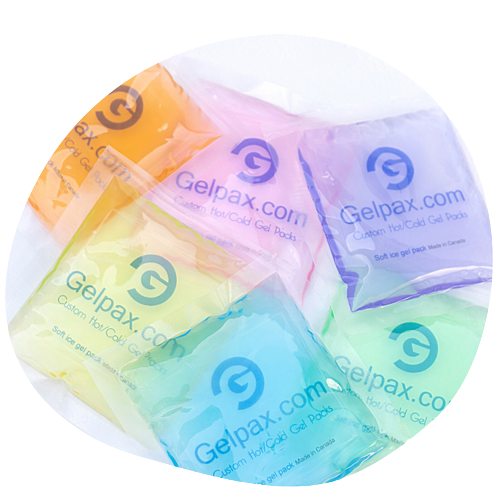 Round Gel Pack Reusable Hot or Cold Ice Pack - IceWraps