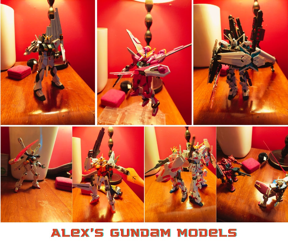 Alex's Gundam models 