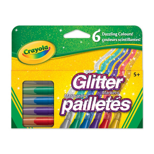 Crayola Glitter Crayons - 16 Assorted Colours - CYO523724