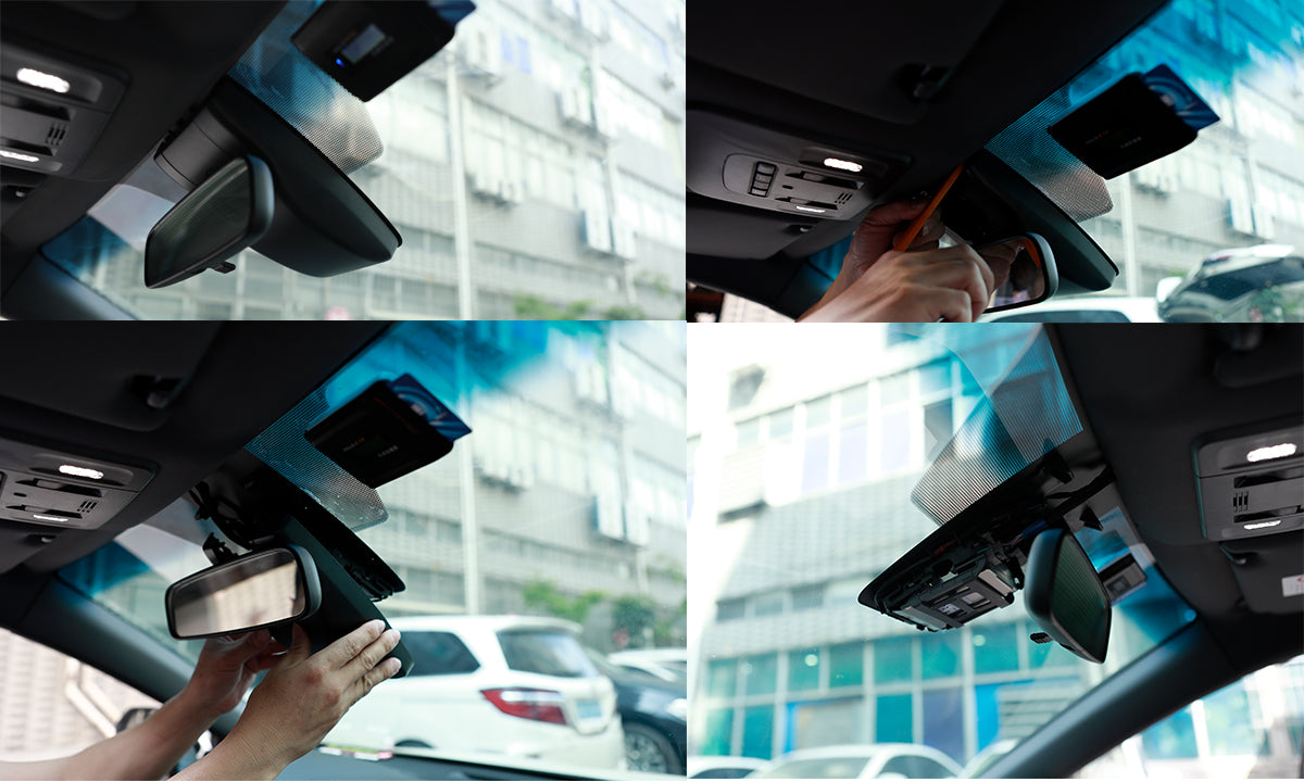 camry integrated dash cam