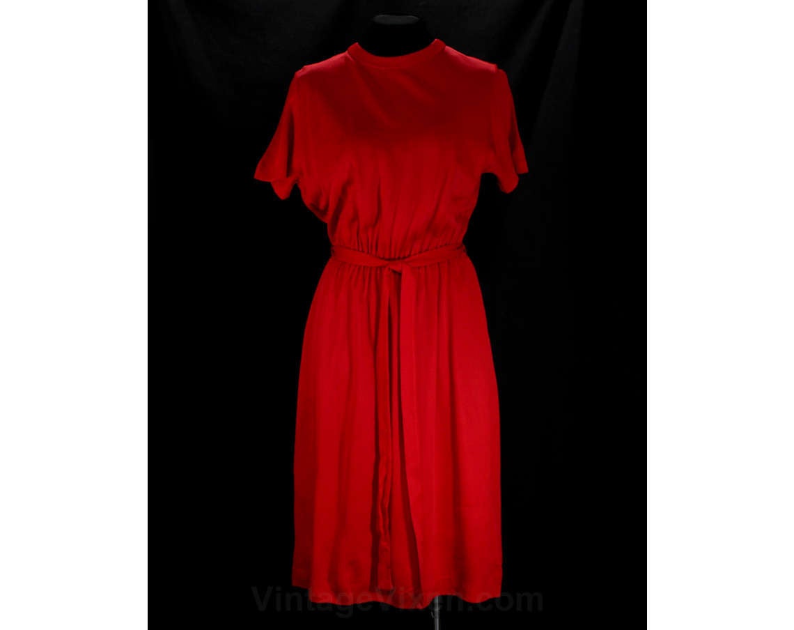 1960s red dress