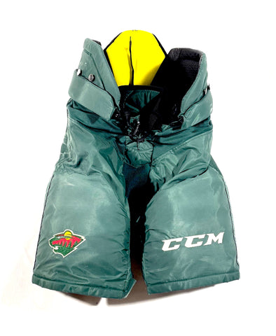 CCM HPTK Custom Pro Stock Hockey Pants Large New York Rangers NHL Used (3)
