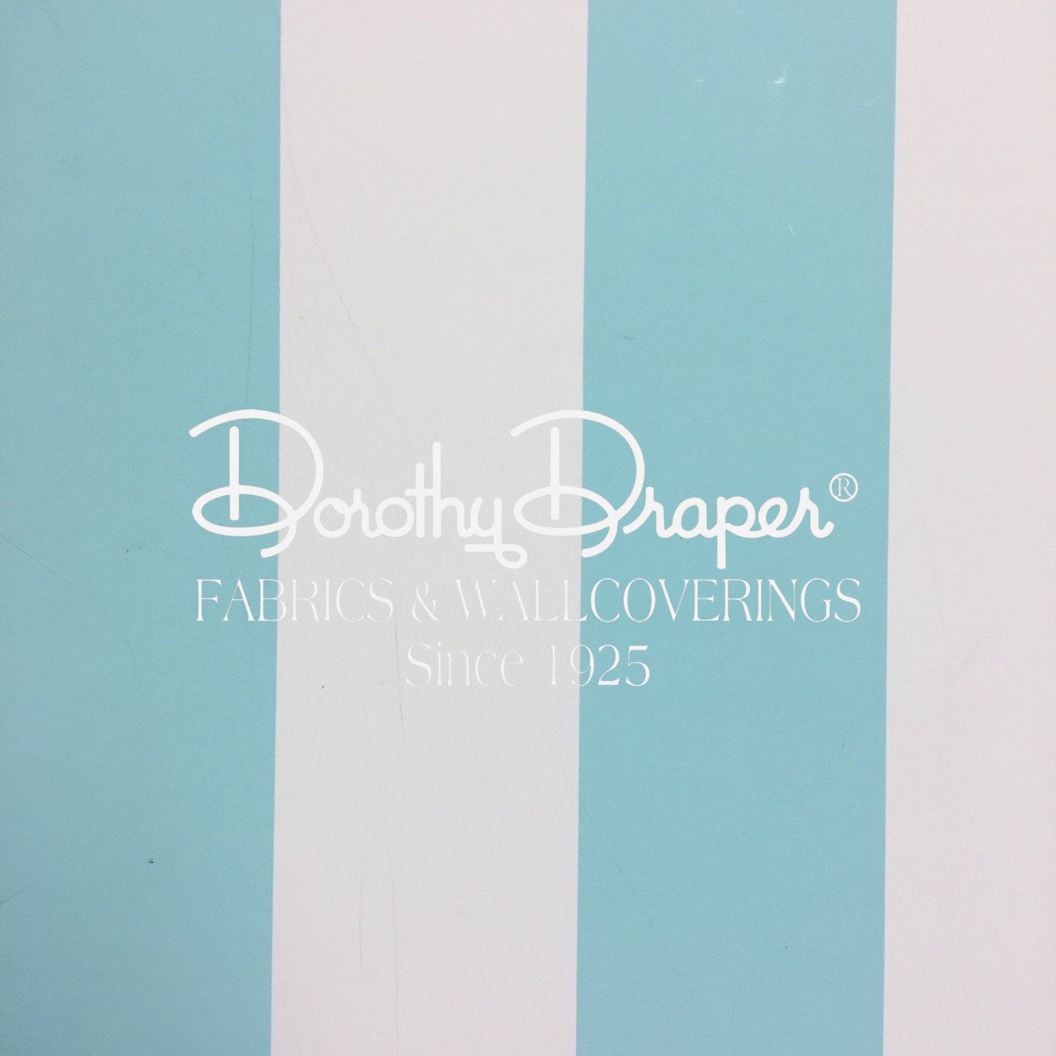 Draper Stripe Light Blue Wallpaper