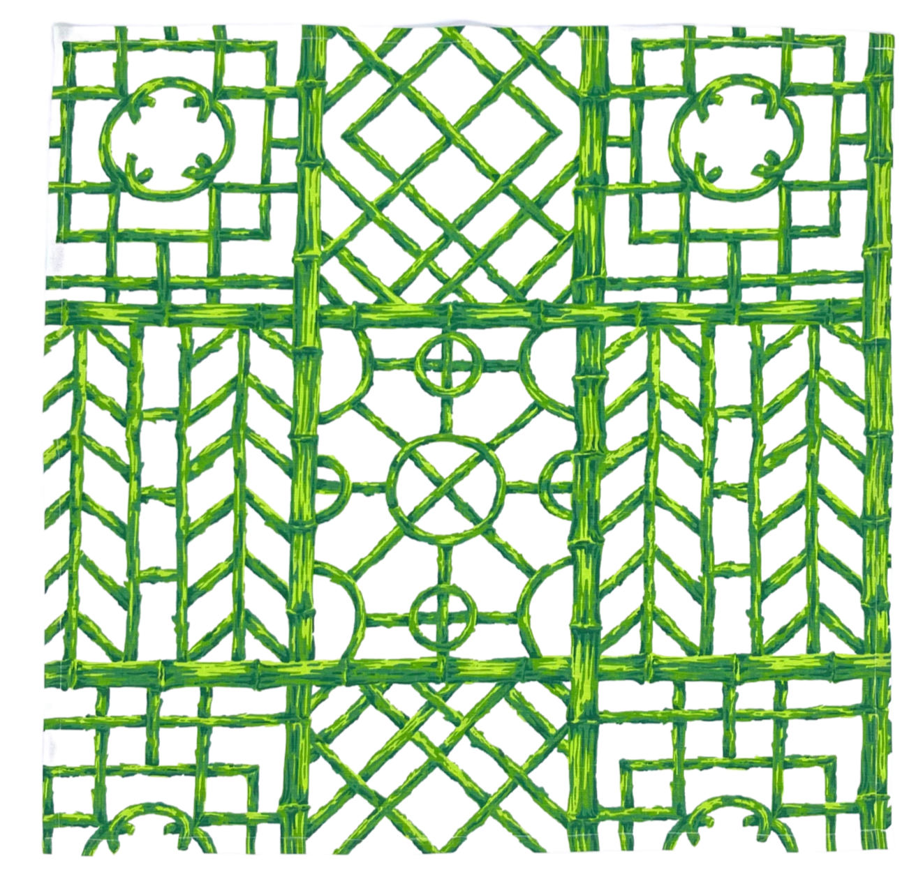 Set of Four Dinner Napkins - Bali Ha'i Jungle Green