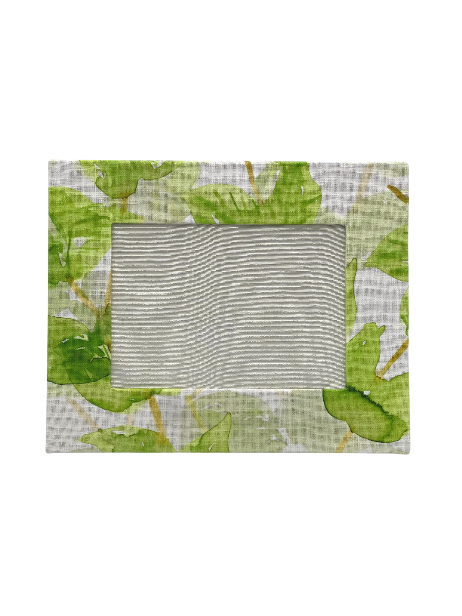 Fabric Photo Frame - Spring Leaves