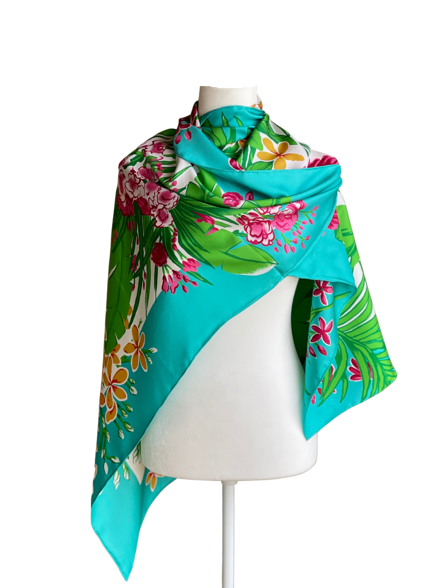 Caribbean Time Silk Scarf