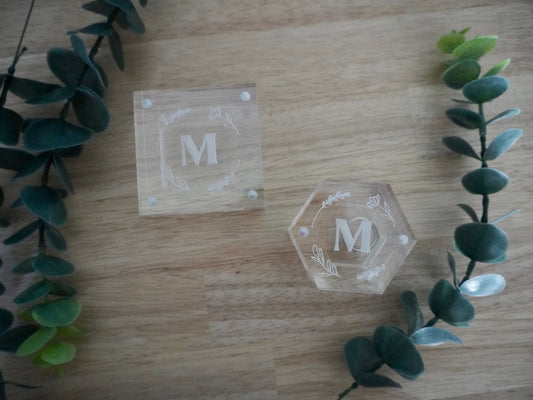 Customized Acrylic Ring Box