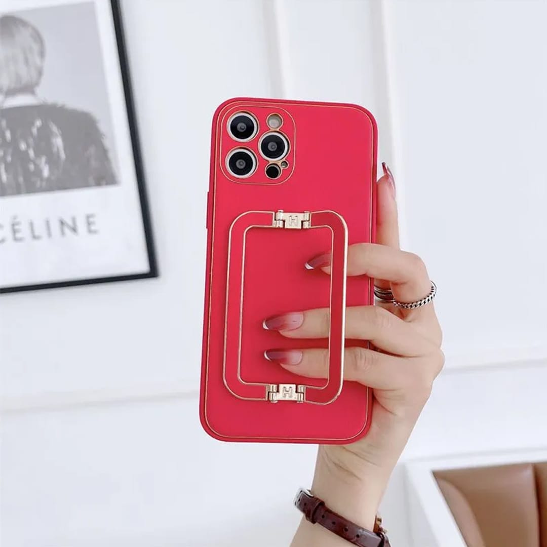 $26.65 Classic Flower LV Leather Back Case For iPhone 11 Pro Max - Supreme  Red