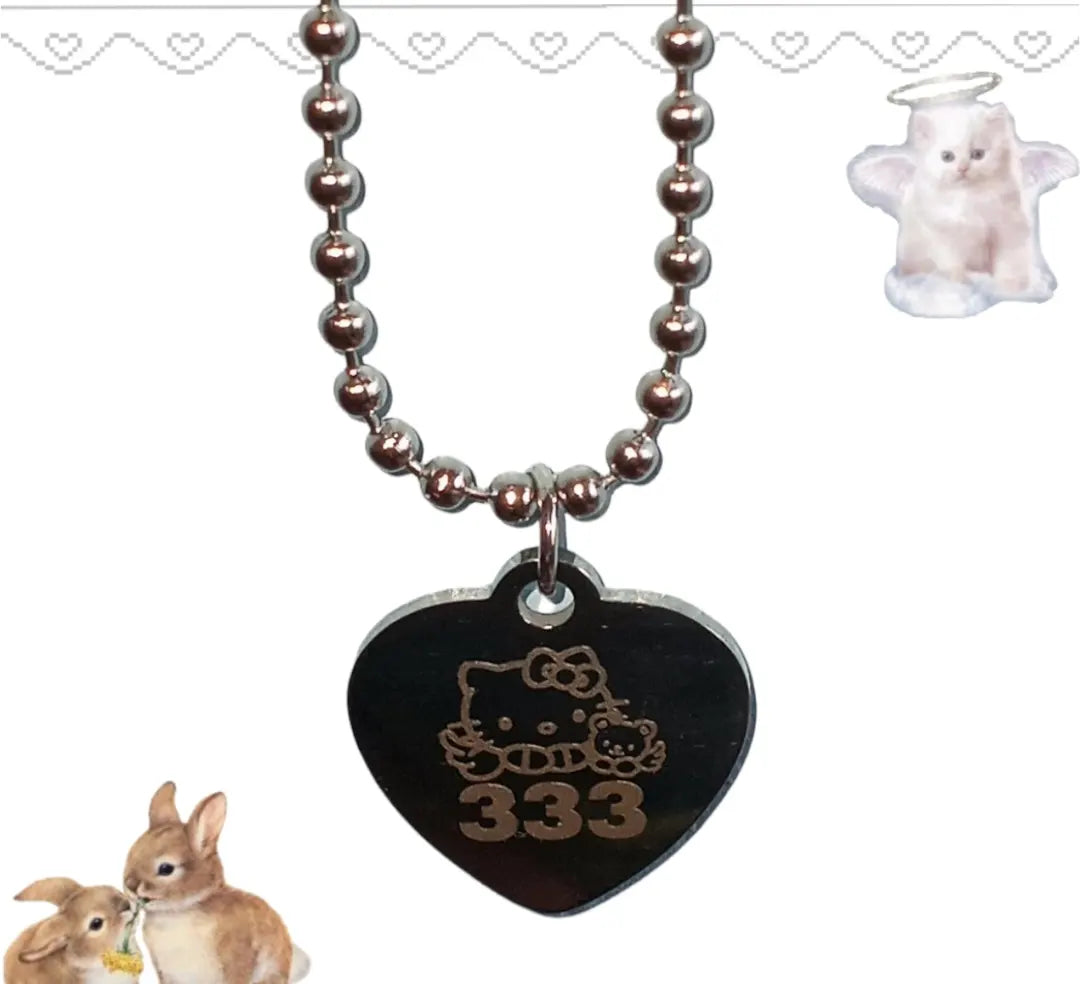 Angle Number 333 Necklace