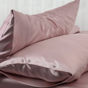 100% Silky Satin Pillow Cover - FabumamaShop