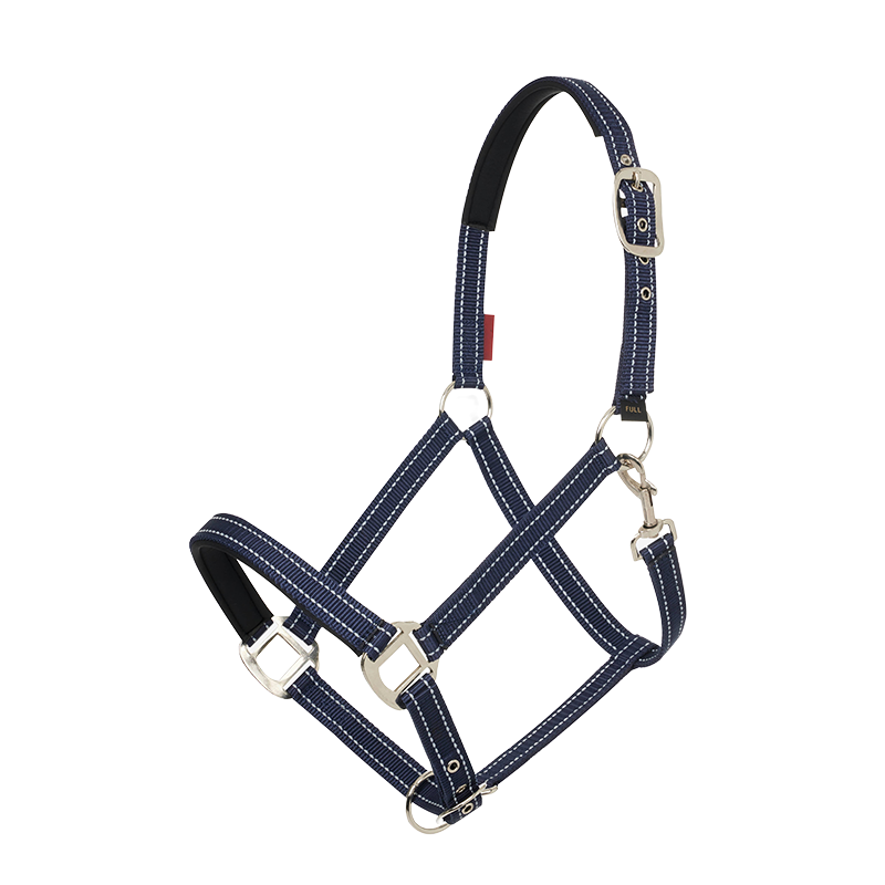 Se LeMieux foldgrime - Neoprene Yard Headcollar Navy hos heyo.dk