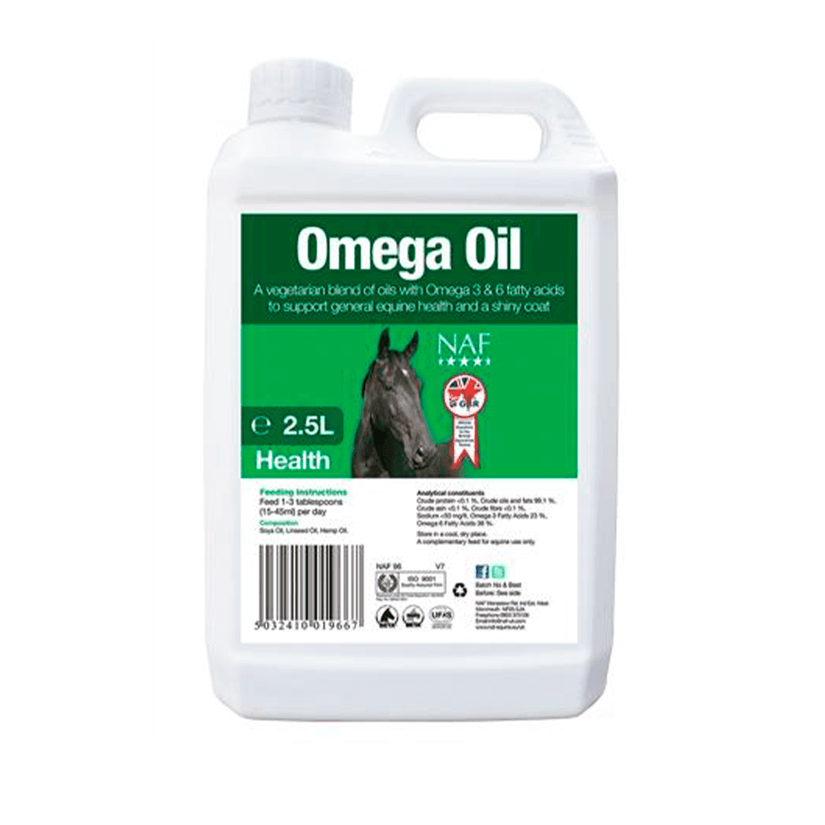 Billede af NAF Omega Olie, 2.5 liter hos heyo.dk