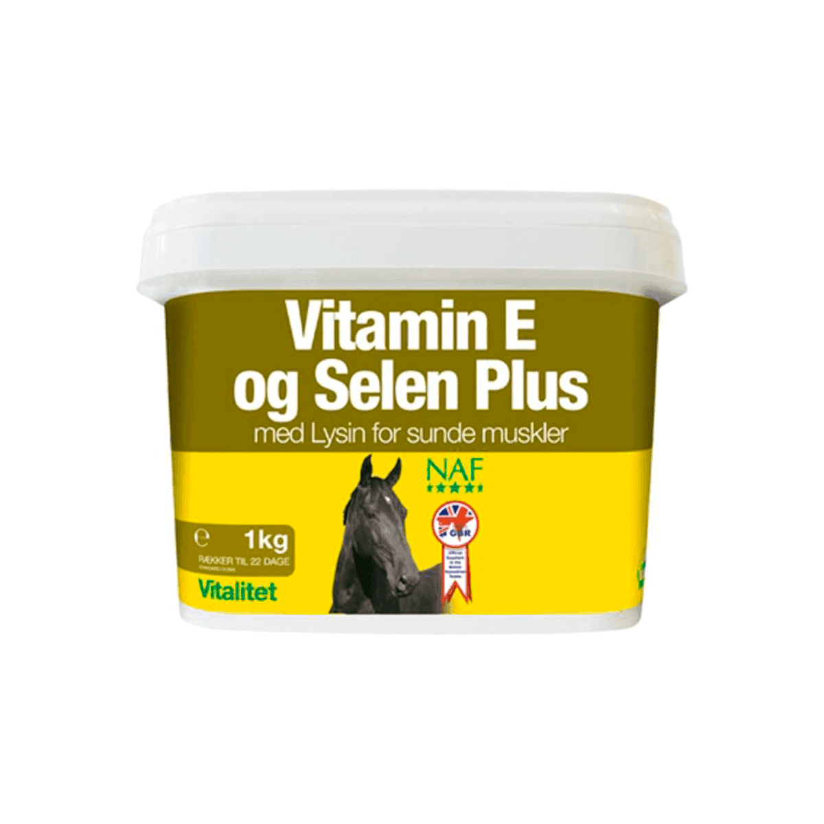 Billede af NAF Vitamin E, Selen + Lysin, 1 kg