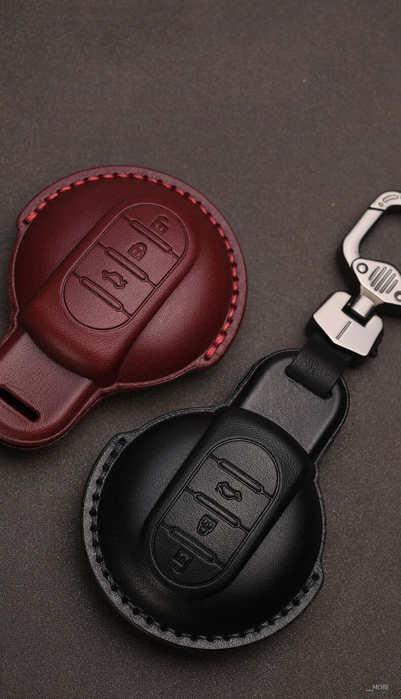 kwmobile Schlüsseltasche Autoschlüssel Hülle für Mini, Schlüsselhülle  Schlüssel Case Cover, KOMPATIBEL MIT: passend für Mini 3-Tasten Smart Key  Autoschlüssel