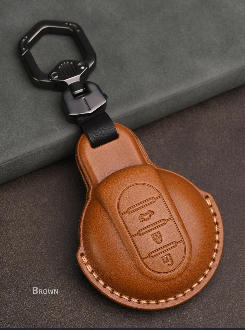 Coque clé,Étui de protection pour clé de voiture Mini Cooper