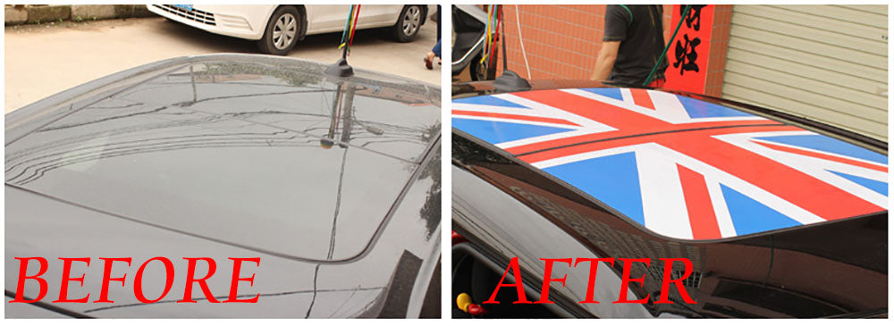 Semitransparent Sunroof Roof Sticker for MINI Cooper