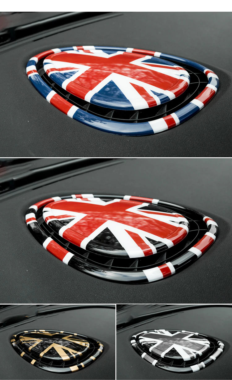 British Flag Air Conditioner Outlet Sticker for MINI Cooper