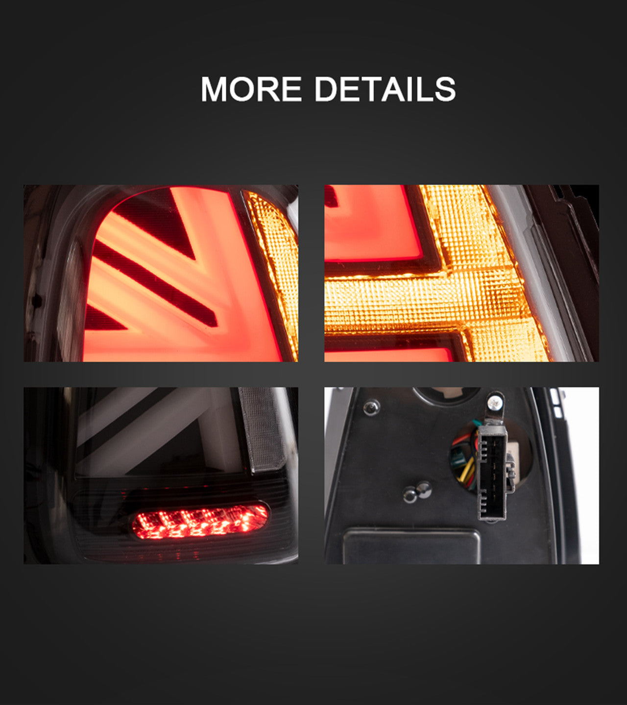 Complete Set of LED Taillights for Mini Cooper