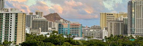 Diamond Head View from Waikiki