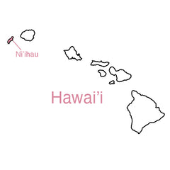 Ni'ihau Map