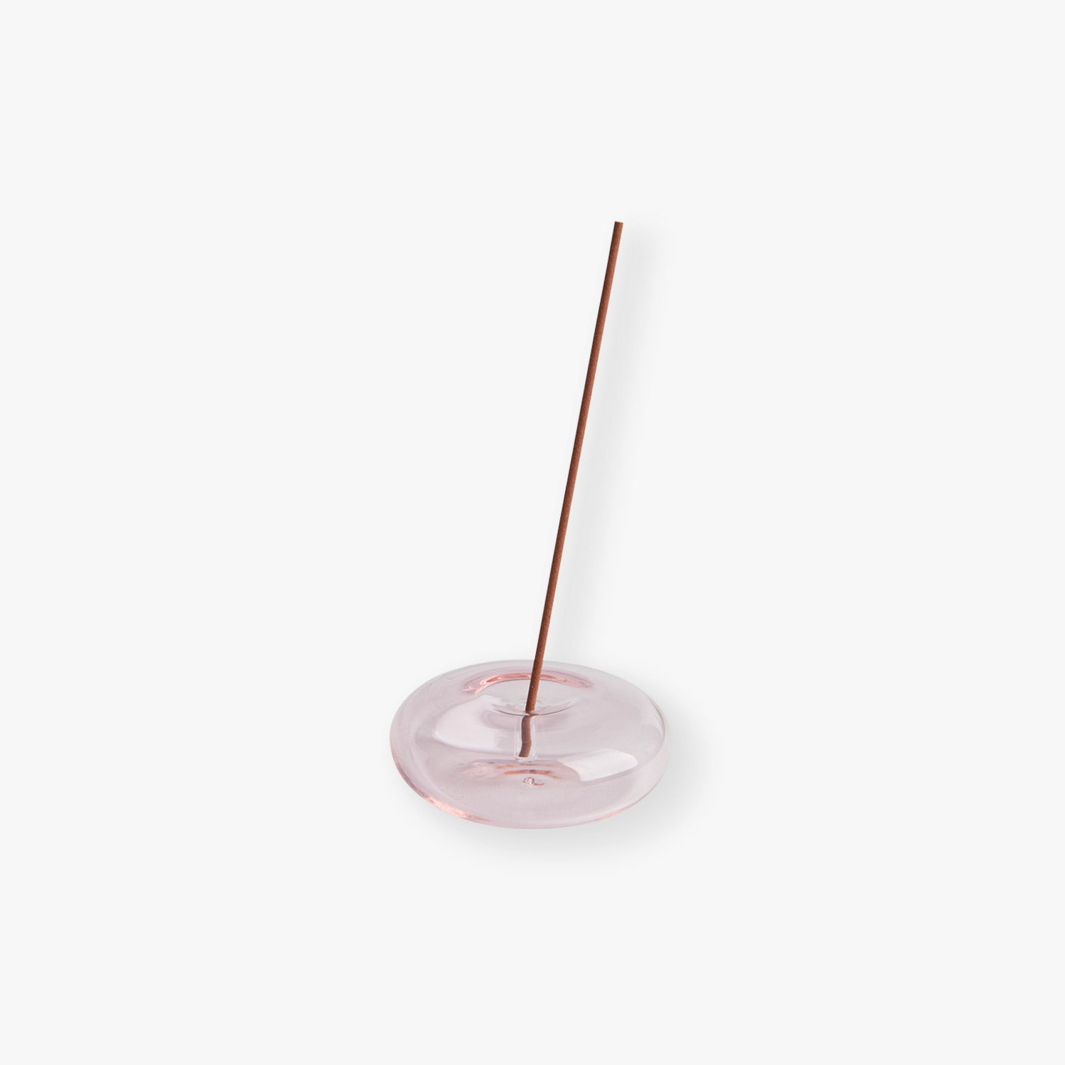 Gentle Habits Glass Vessel Incense Holder Pink | Youtime