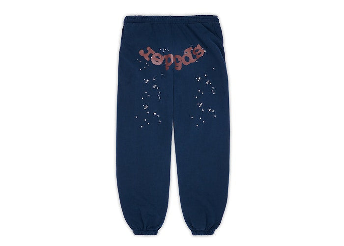 Sp5der Atlanta Sweatpants Navy – Curatedhypenc