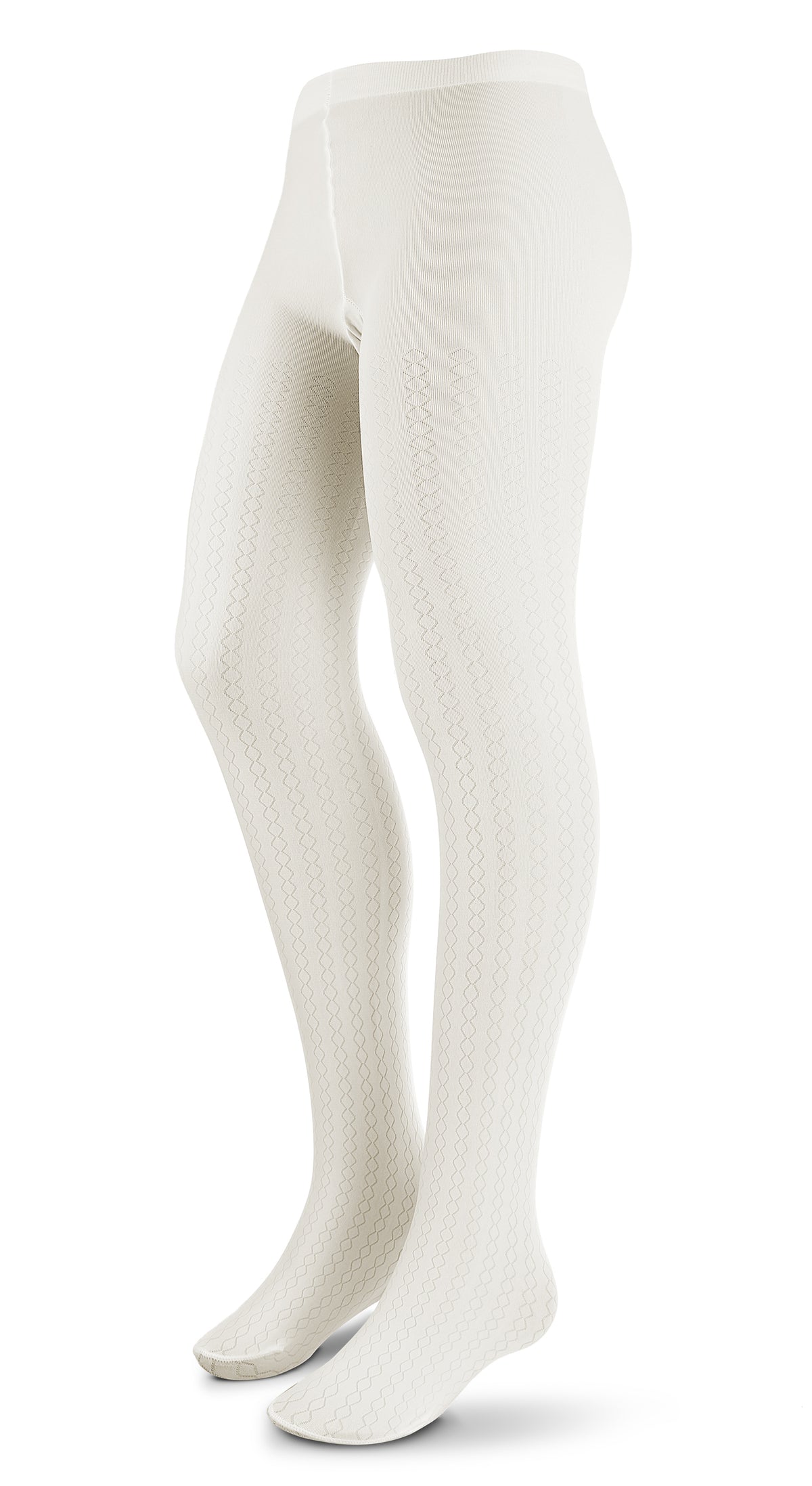 Microfiber tights, cream