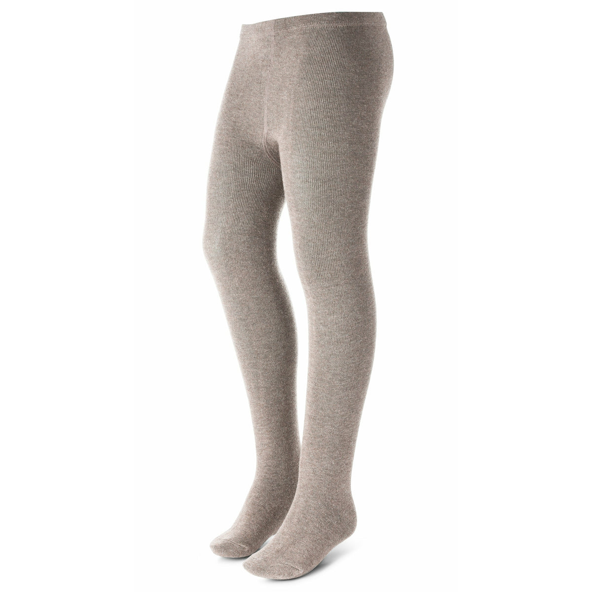 SC35 GIRLS FLAT KNIT RAYON TIGHTS||WHITE