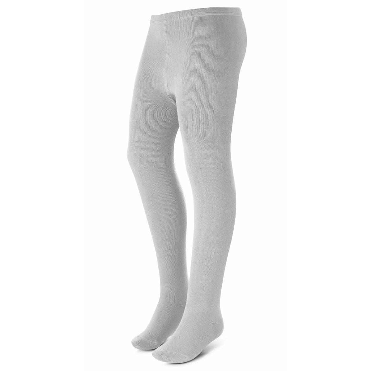 Non-Run Footless Tights 112C - White, Child Size Small/Medium