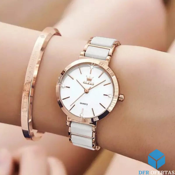 Relógio Feminino Elegante Oásis