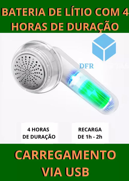 Removedor de Pelos e Fiapos Elétrico Portátil HairPuller™