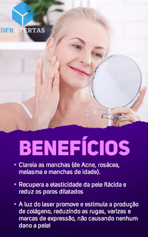 Caneta Laser Tratamento de Varizes e Acne Original