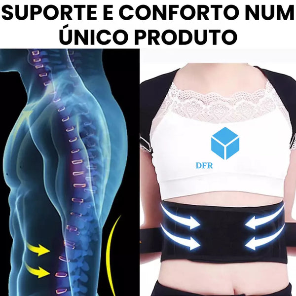 Dê adeus às dores e à má postura! Apresentamos o Corretor Postural ProFit, um design inovador com 2 talas de sustentação, projetado por especialistas para proporcionar estabilidade superior à sua coluna. Descubra como este corretor vai transformar sua postura e levar seu conforto a um novo patamar.