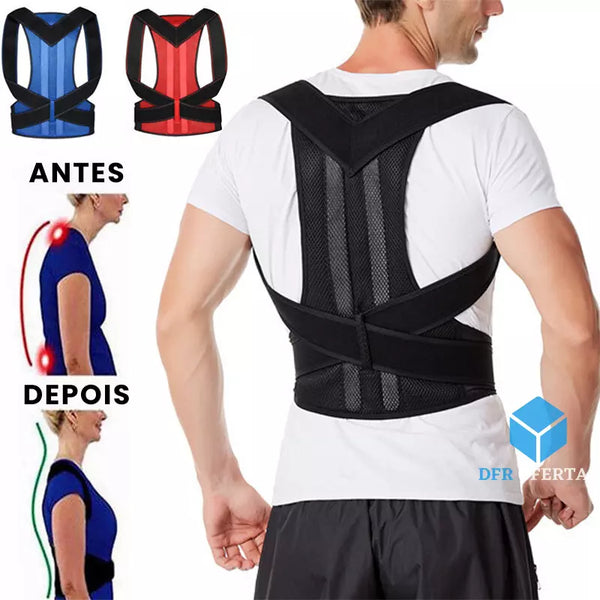 Corretor Postural Lombar Ajustável Premium