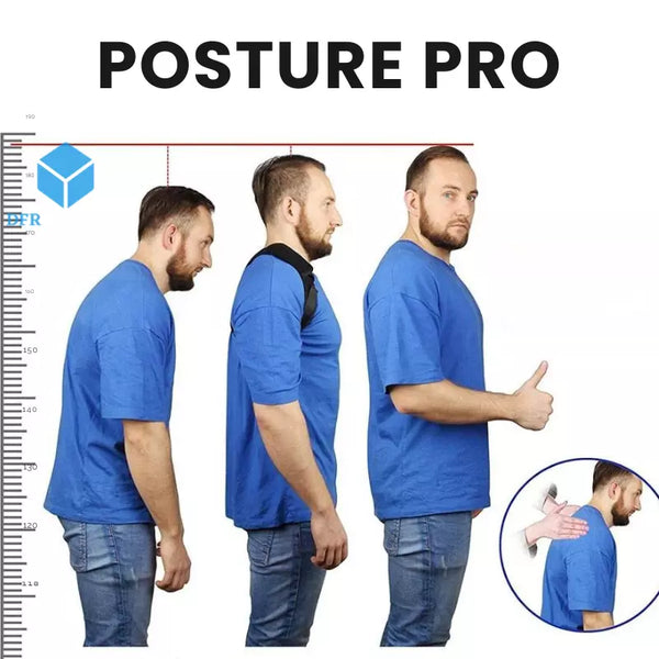 Corretor Postural Unissex Ajustável Posture Pro