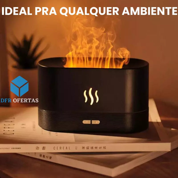 Difusor e Umidificador de Ar Ultrassônico com Luz Noturna