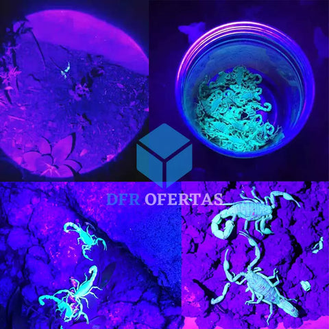 Lanterna Tática Luz Negra Ultravioleta Falcon 500