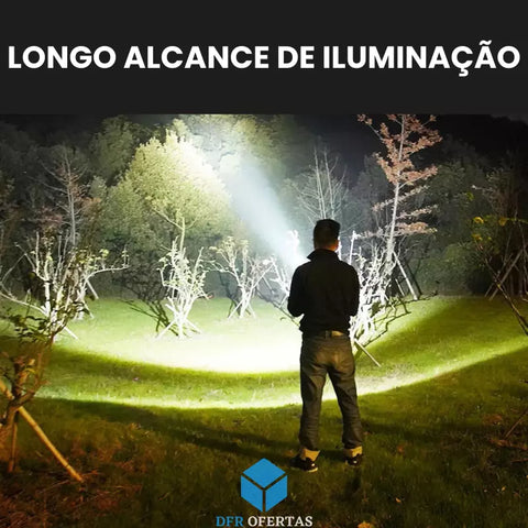 Lanterna Tática Ultrapotente T500 Pro