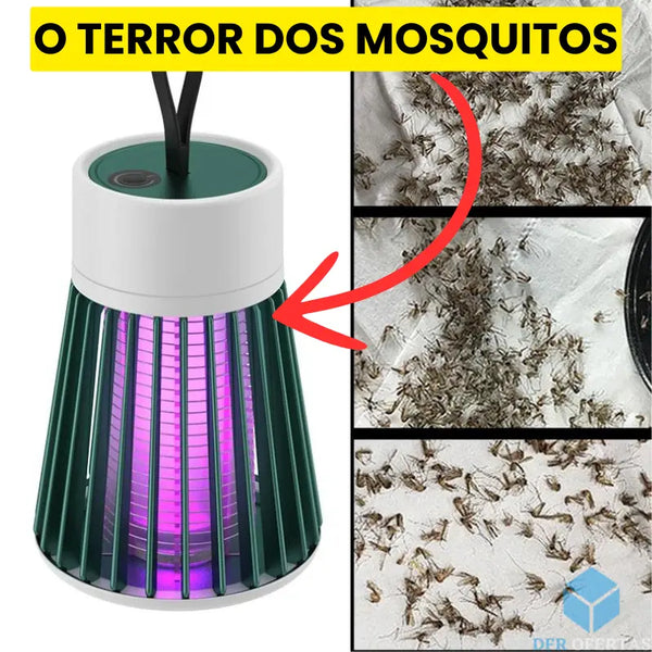 Luminária Repelente Mata Mosquitos - Killmax