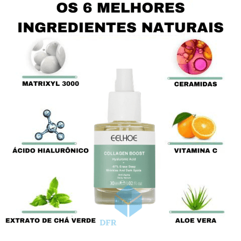 Sérum Anti-idade Com Ácido Hialurônico Vitamina C Beautyboost™