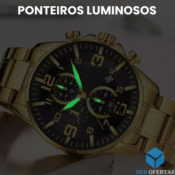 Relógio Masculino Premium de Luxo - King Max