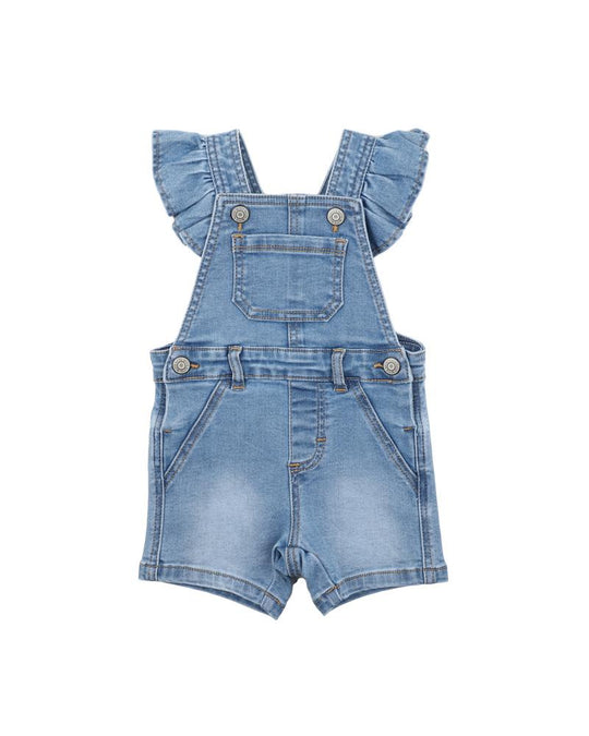 Baby girl denim on sale romper